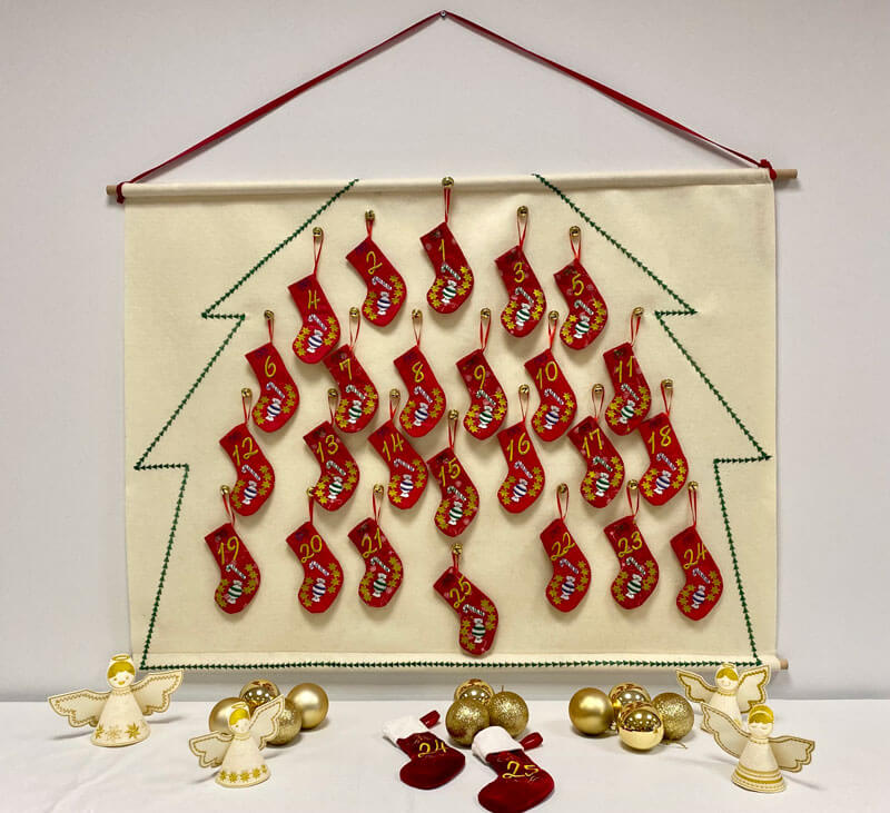 Advent Stocking Calendar