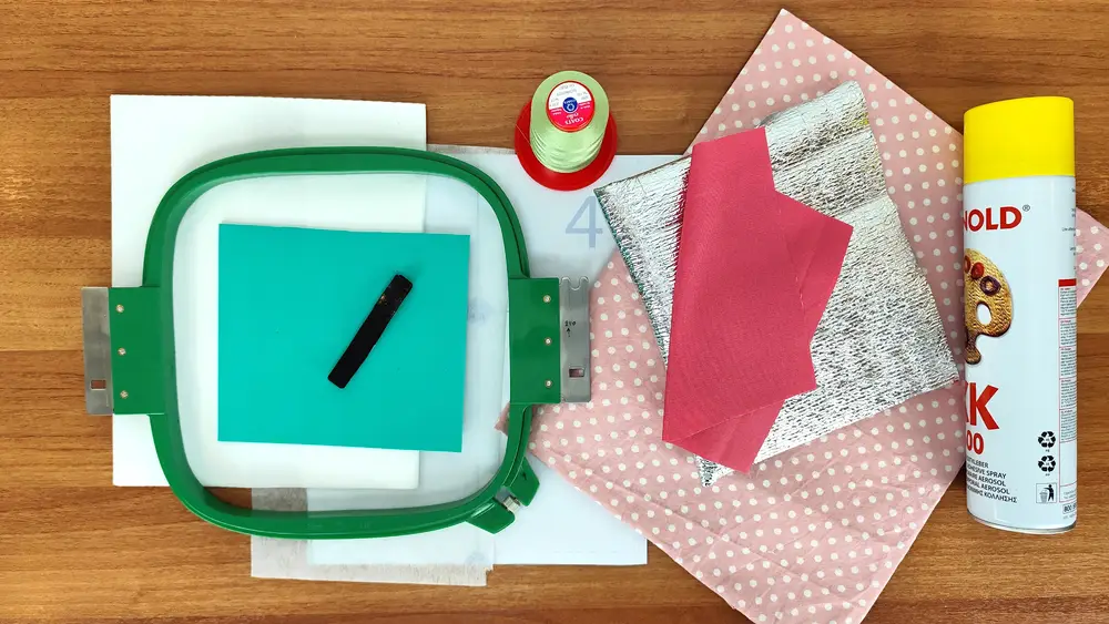 DIY Personalized Monogram Lunch Bag: Applique & 3D Foam Tutorial - meterial