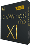 DRAWings PRO XI Embroidery Software