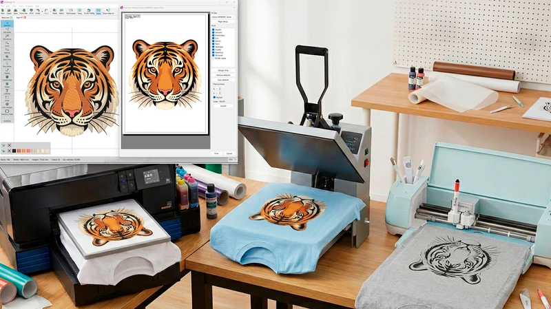 Digital Printing and Fabric Painting